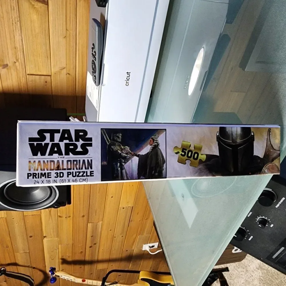 Disney Star Wars The Mandalorian Prime 3D Puzzle 500 Pieces Featuring As…